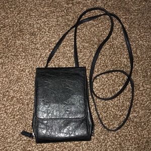 Black mini shoulder bag